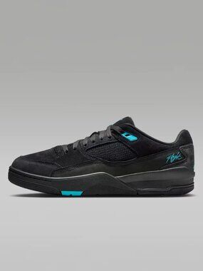 Men's Jordan Flight Court Shoes - Black Gamma Blue HF3255-040